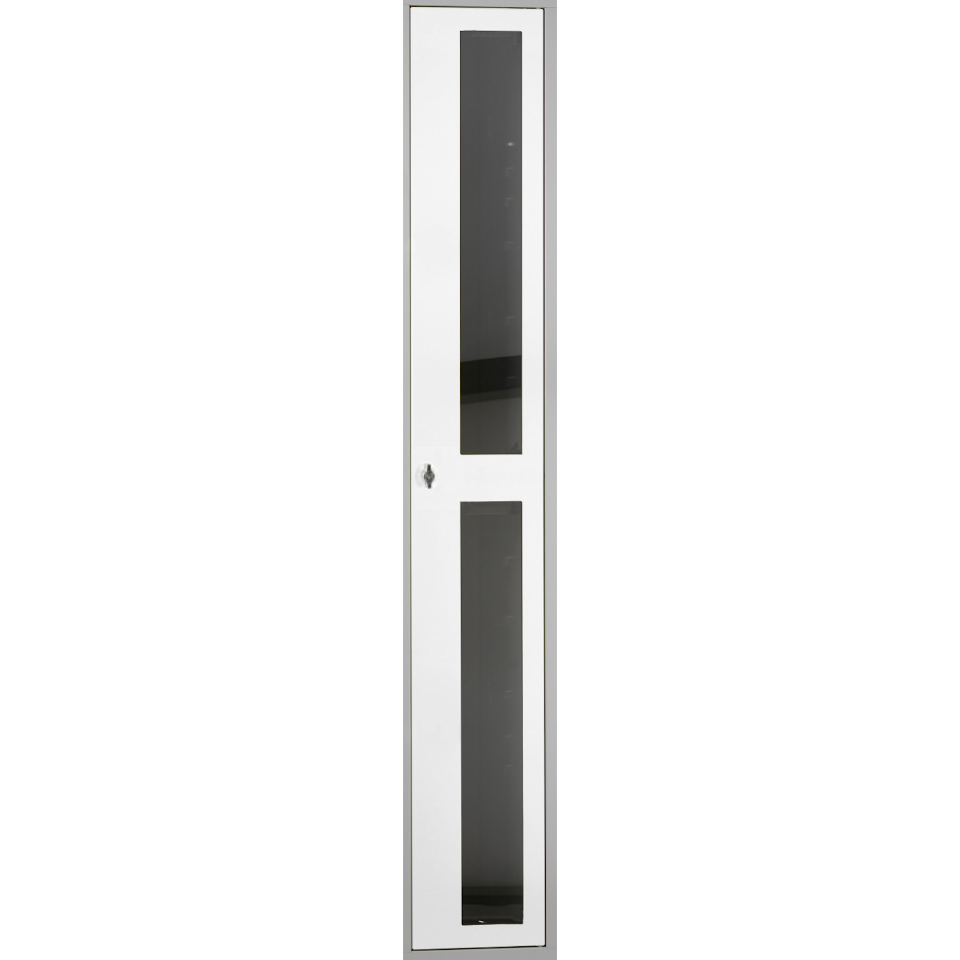 Tür mit Acrylglassichtfenster 1/2 für Serie 72 doppelstöckig 0381